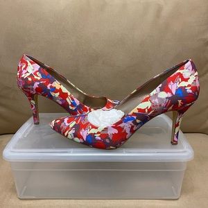 𝅺BCBGENERATION Floral Print Heel Sz 8.5